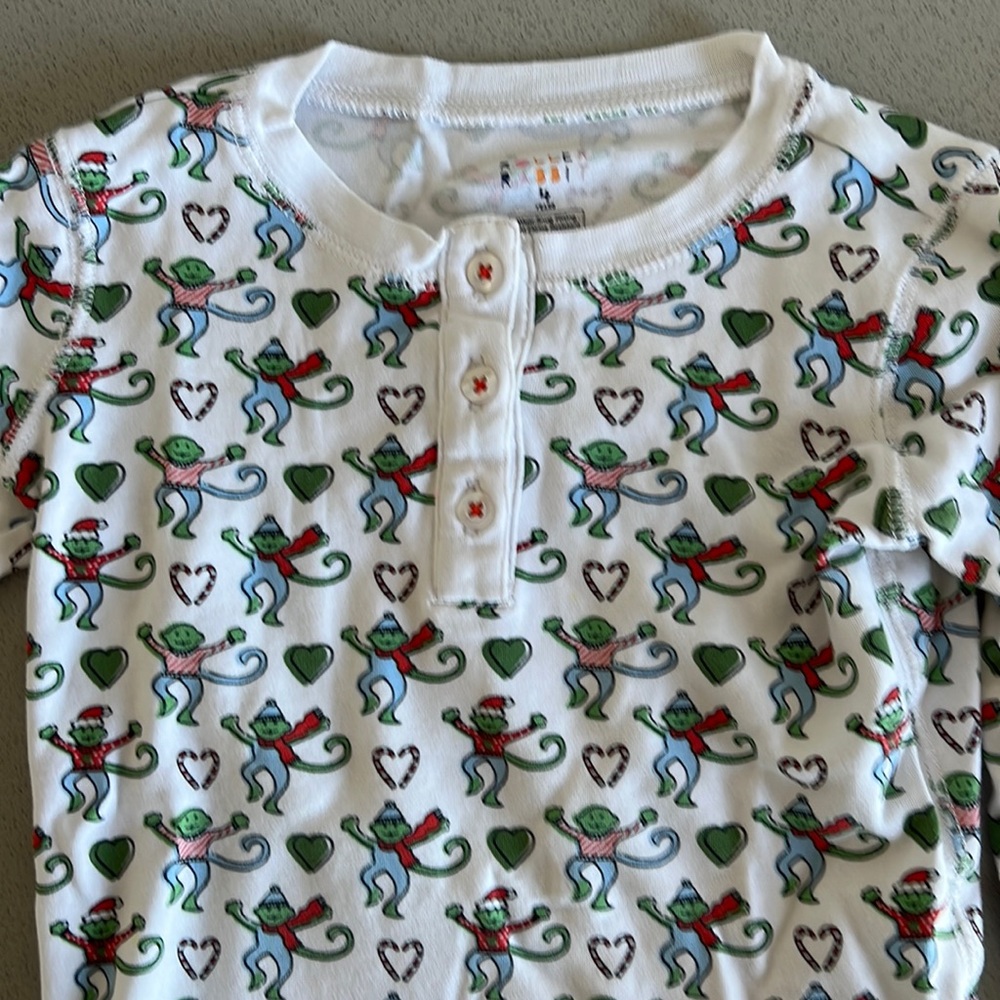 Roller Rabbit Holiday Pajamas 4T